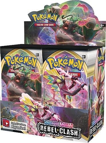 Pokemon TCG: Sword & Shield (SWSH02) Rebel Clash Booster Box