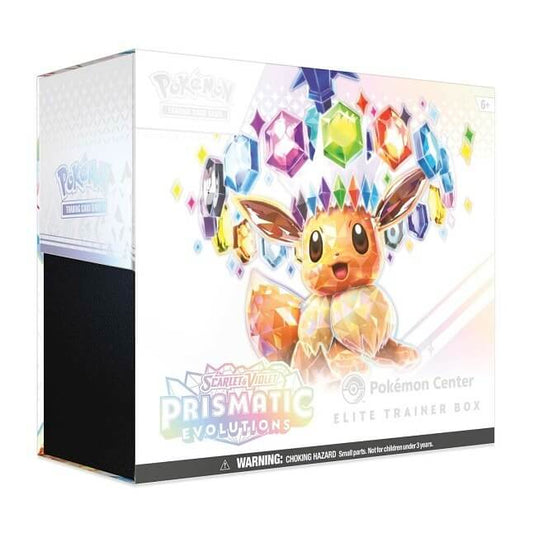 Pokemon TCG: Scarlet & Violet (SV8.5) Prismatic Evolutions Pokemon Center Elite Trainer Box (Exclusive)
